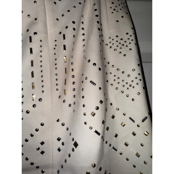 White House Black Market Skirt - Studded Embellished Pencil Skirt - Size 6‎ - Picture 7 of 8